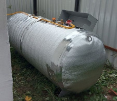 Монтаж газгольдера Спецгаз 1400 л в Балашихе и Балашихинском районе