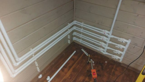 Монтаж газгольдера, котла Baxi и отопления в Балашихе и Балашихинском районе